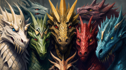 A collection of dragons